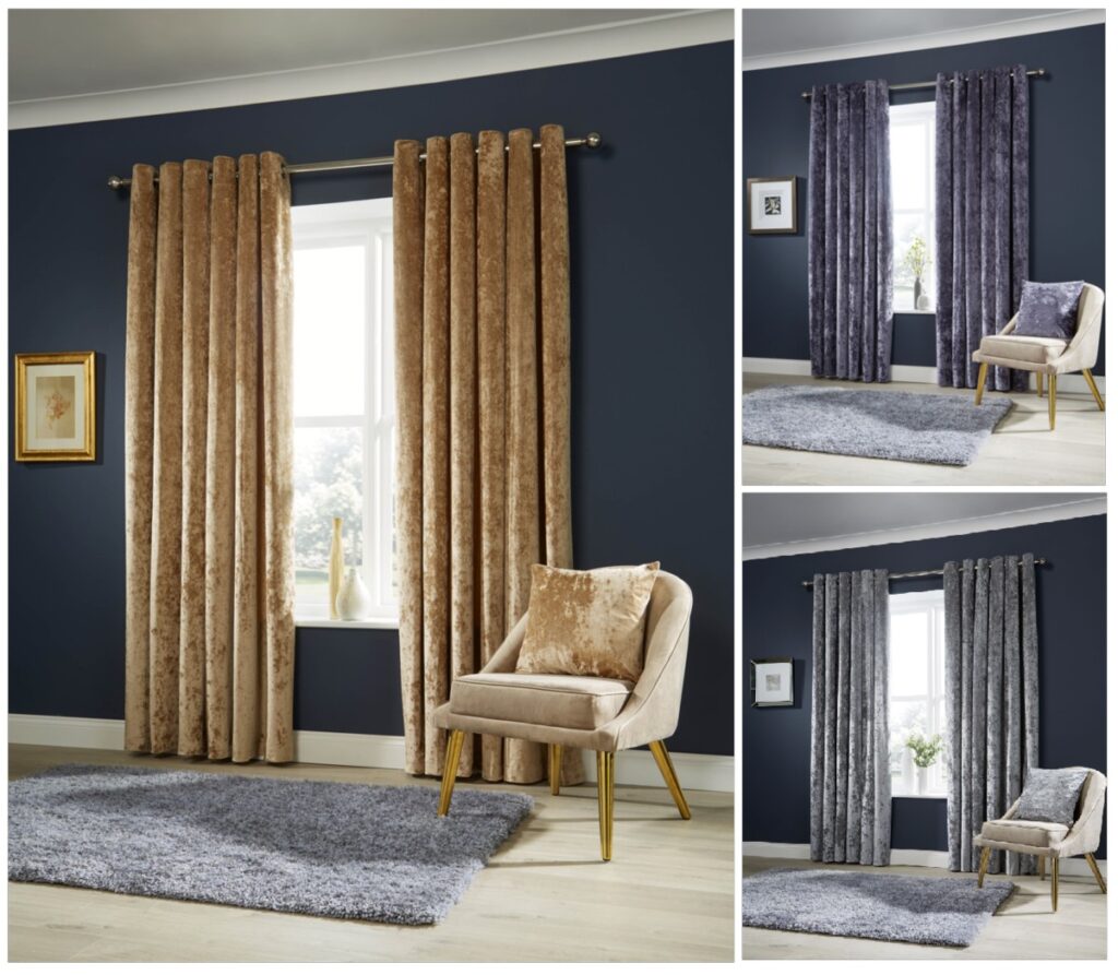 Luxury Velvet Curtains in Dubai offering elegant design and powerful soundproof performance.