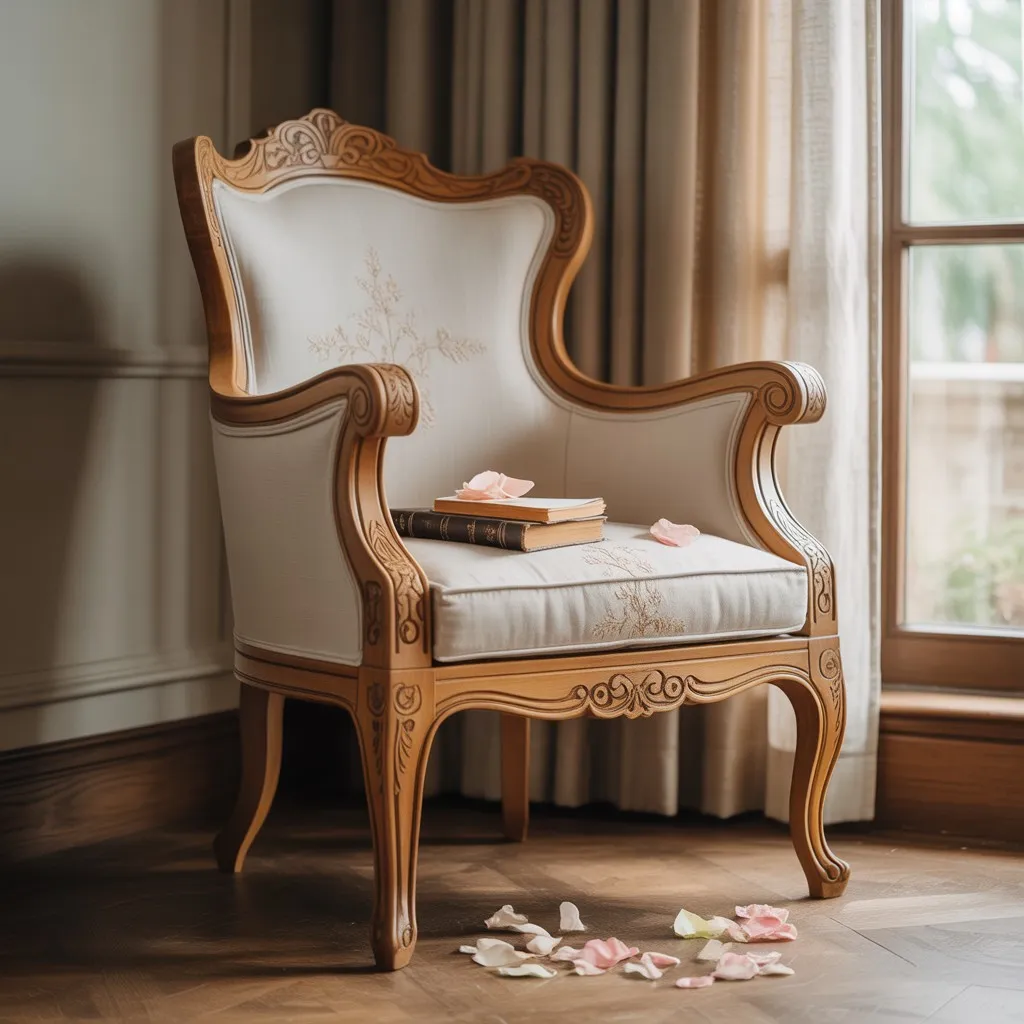 Luxury handmade wooden furniture Dubai living room with custom curtains and elegant décor