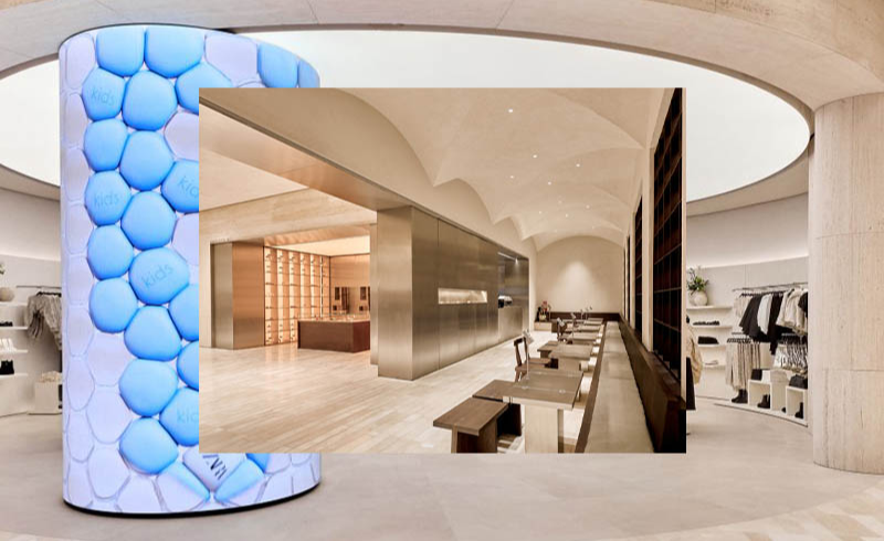 Trendy fashion-forward curtain collection at Zara Home Dubai Mall