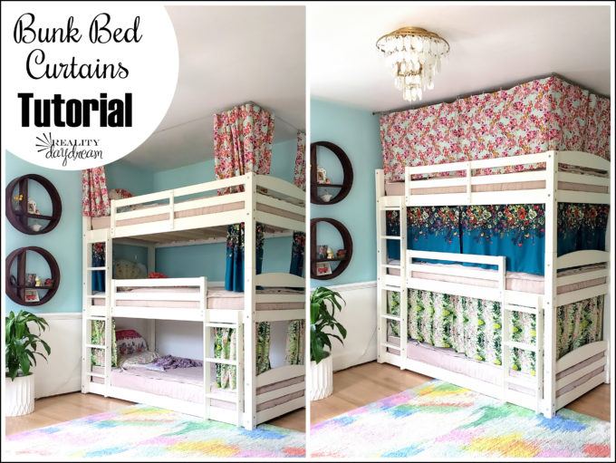 Custom fitted bunk bed privacy curtains Duba