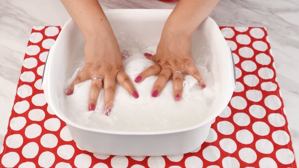 Hand washing blackout curtains safely to prevent damage in Dubai homes